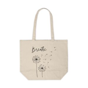 Breathe Canvas Shopping Tote